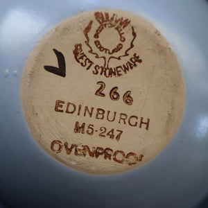  1950s BUCHAN Three Stoneware Bowls. EDINBURGH Pattern