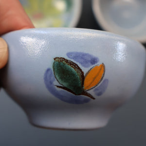  1950s BUCHAN Three Stoneware Bowls. EDINBURGH Pattern