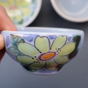  1950s BUCHAN Three Stoneware Bowls. EDINBURGH Pattern