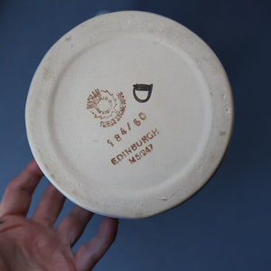 1950s Large BUCHAN Stoneware Jug. EDINBURGH Pattern