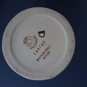1950s Large BUCHAN Stoneware Jug. EDINBURGH Pattern