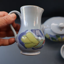Load image into Gallery viewer, 1950s BUCHAN Stoneware Tea Set with Rare Teapot. EDINBURGH 
