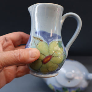 1950s BUCHAN Stoneware Tea Set with Rare Teapot. EDINBURGH 