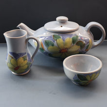 Load image into Gallery viewer, 1950s BUCHAN Stoneware Tea Set with Rare Teapot. EDINBURGH 
