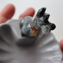 Load image into Gallery viewer, DISNEY INTEREST. Rare 1950s WADE Pin Tray with applied Wade Model of Jock (from Lady and the Tramp)
