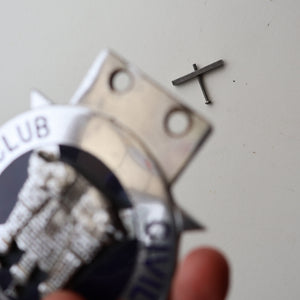 VERY RARE Vintage 1960s EDINBURGH Civil Service Motoring Club Car Badge
