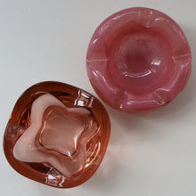 Load image into Gallery viewer, TWO Vintage European Glass Bowls: One by Mdina and the Other Sklo, Rosice
