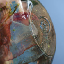 Load image into Gallery viewer, Vintage 1970s ISLE OF WIGHT Glass Lollipop Vase with Flame Pontil Mark
