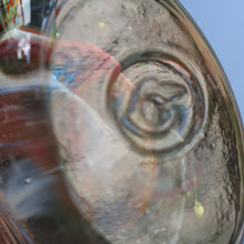 Load image into Gallery viewer, Vintage 1970s ISLE OF WIGHT Glass Lollipop Vase with Flame Pontil Mark

