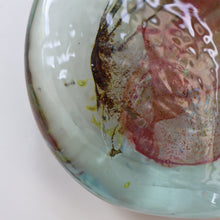 Load image into Gallery viewer, Vintage 1970s ISLE OF WIGHT Glass Lollipop Vase with Flame Pontil Mark

