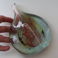 Load image into Gallery viewer, Vintage 1970s ISLE OF WIGHT Glass Lollipop Vase with Flame Pontil Mark
