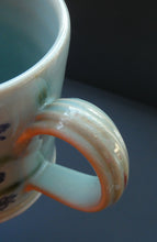 Load image into Gallery viewer, SCOTTISH POTTERY. 1950s Buchan Stoneware Tankard Shape Mug. Rare Abstract Pattern

