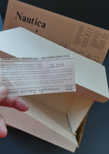 Load image into Gallery viewer, Rare 1970s NAUTICA Design. Arabia Nuutajarvi Bottle / Flask Decanter. BOXED. Made in Finland
