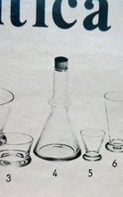 Load image into Gallery viewer, Rare 1970s NAUTICA Design. Arabia Nuutajarvi Bottle / Flask Decanter. BOXED. Made in Finland
