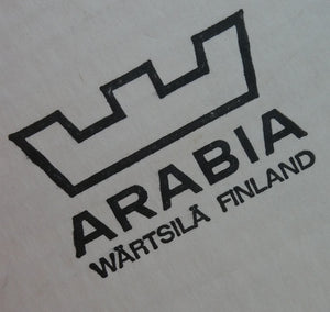 Rare 1970s NAUTICA Design. Arabia Nuutajarvi Bottle / Flask Decanter. BOXED. Made in Finland