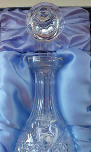 Vintage Waterford Crystal Short Stem COLLEEN Decanter IN ORIGINAL PRESENTATION BOX