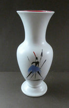 Load image into Gallery viewer, 1950s Burleigh Ware Vase Mid Century Modern Ceramics with Tribal Figures
