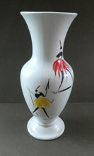 Load image into Gallery viewer, 1950s Burleigh Ware Vase Mid Century Modern Ceramics with Tribal Figures
