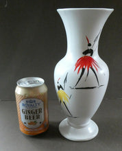 Load image into Gallery viewer, 1950s Burleigh Ware Vase Mid Century Modern Ceramics with Tribal Figures
