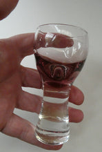 Load image into Gallery viewer, Set of Six Small Liqueur or Shot Glass Canisbay Caithness Purple Heather Shade
