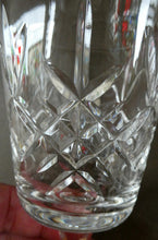 Load image into Gallery viewer, PAIR of Edinburgh Crystal Large Red Wine Goblets. LOMOND PATTERN 6 3/4 inche
