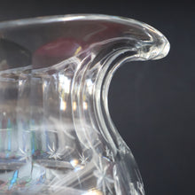 Load image into Gallery viewer, Webb Corbett. Stunning 1930s Art Deco Crystal Water Jug. 7 1/2 inches
