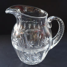 Load image into Gallery viewer, Webb Corbett. Stunning 1930s Art Deco Crystal Water Jug. 7 1/2 inches
