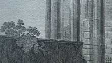 Load image into Gallery viewer, 18th Century Engraving by Franceso Morelli  / Francois Morel (1768–1832). The Church of the Sante Marie Del Sole or Temple of Vesta
