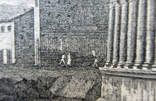 Load image into Gallery viewer, 18th Century Engraving by Franceso Morelli  / Francois Morel (1768–1832). The Church of the Sante Marie Del Sole or Temple of Vesta
