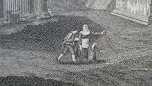 Load image into Gallery viewer, 18th Century Engraving by Franceso Morelli  / Francois Morel (1768–1832). The Church of the Sante Marie Del Sole or Temple of Vesta
