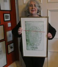 Load image into Gallery viewer, SCOTTISH ART. George Wyllie (1921 - 2012). &quot;32 Spires for Hibernia&quot;. Etching; Signed and dated 1994
