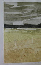 Load image into Gallery viewer, ORIGINAL ETCHING: John Brunsdon (1933 - 2014). Cloudbreak over Snowden, Wales
