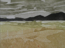 Load image into Gallery viewer, ORIGINAL ETCHING: John Brunsdon (1933 - 2014). Cloudbreak over Snowden, Wales
