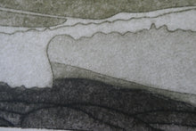 Load image into Gallery viewer, ORIGINAL ETCHING: John Brunsdon (1933 - 2014). Cloudbreak over Snowden, Wales
