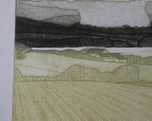 Load image into Gallery viewer, ORIGINAL ETCHING: John Brunsdon (1933 - 2014). Cloudbreak over Snowden, Wales
