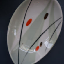 Load image into Gallery viewer, 1970s Soviet LATVIA Riga Porcelain Serving Bowl &amp; Four Small Matching Dishes
