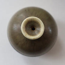 Load image into Gallery viewer, Highly Collectable 1960s DANISH ART POTTERY. Teapot with Wicker Handle. Designed by Frode Blichfeldt Bahnsen for Palshus
