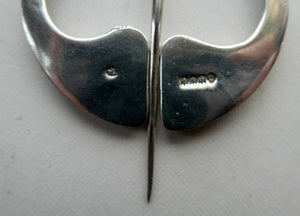 1950s Silver Penannular Brooch by Robert Allison (after Ritchie)