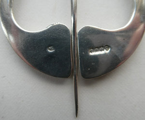 1950s Silver Penannular Brooch by Robert Allison (after Ritchie)