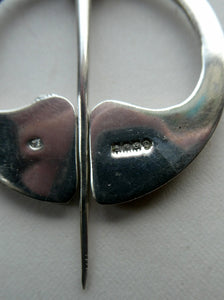 1950s Silver Penannular Brooch by Robert Allison (after Ritchie)