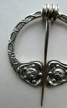 Load image into Gallery viewer, 1950s Silver Penannular Brooch by Robert Allison (after Ritchie)
