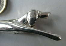 Load image into Gallery viewer, Collectable Vintage Set of SIX Silver Plate Knife Rests in the form of Running Dogs
