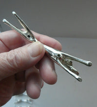 Load image into Gallery viewer, Collectable Vintage Set of SIX Silver Plate Knife Rests in the form of Running Dogs
