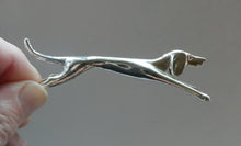 Load image into Gallery viewer, Collectable Vintage Set of SIX Silver Plate Knife Rests in the form of Running Dogs
