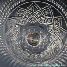 Load image into Gallery viewer, PAIR Vintage Edinburgh Crystal LARGE Water Goblets.  Fabulous KING JAMES Pattern. 9 inches (Code A)
