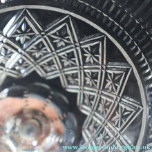 Load image into Gallery viewer, PAIR Vintage Edinburgh Crystal LARGE Water Goblets.  Fabulous KING JAMES Pattern. 9 inches (Code A)
