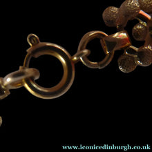 Load image into Gallery viewer, Solid 9ct Gold Decorative Textured Link  Nceklace. 19 grams weight

