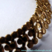 Load image into Gallery viewer, Solid 9ct Gold Decorative Textured Link  Nceklace. 19 grams weight
