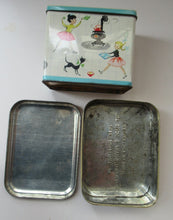 Load image into Gallery viewer, Delightful PAIR of Little Original 1950s Sweetie or Toffee Tins
