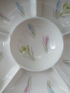 1950s Norwegian Figgjo Flint Hors d'ouevres Dish or Platter 